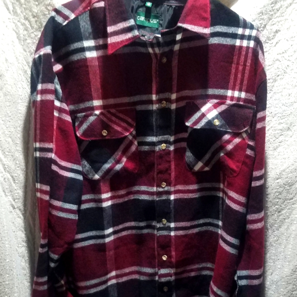 Campus Large Tall, Red flannel. Very well made